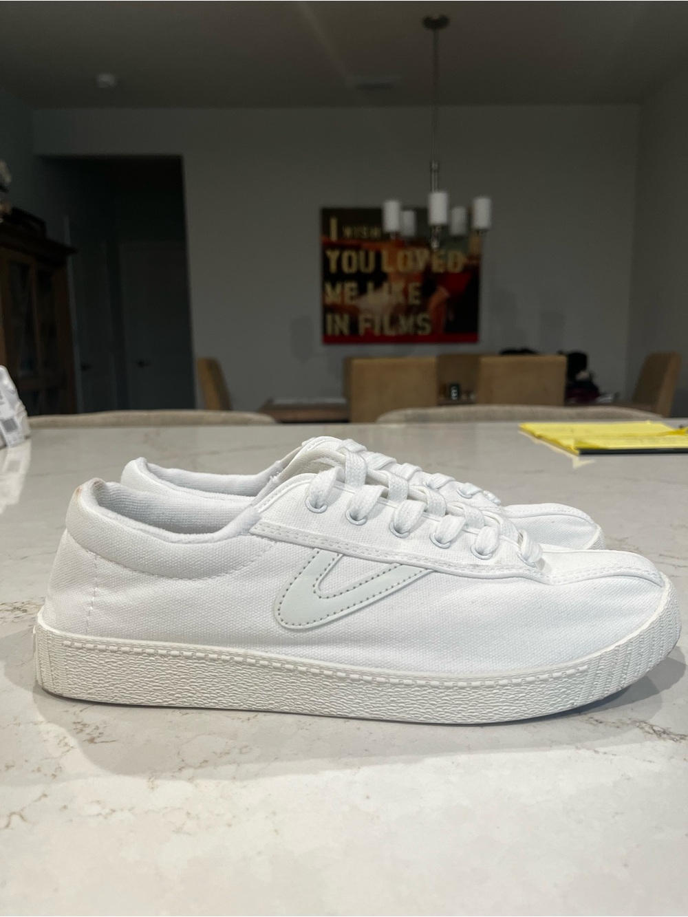 Tretorn Nylite White Canvas sneaker